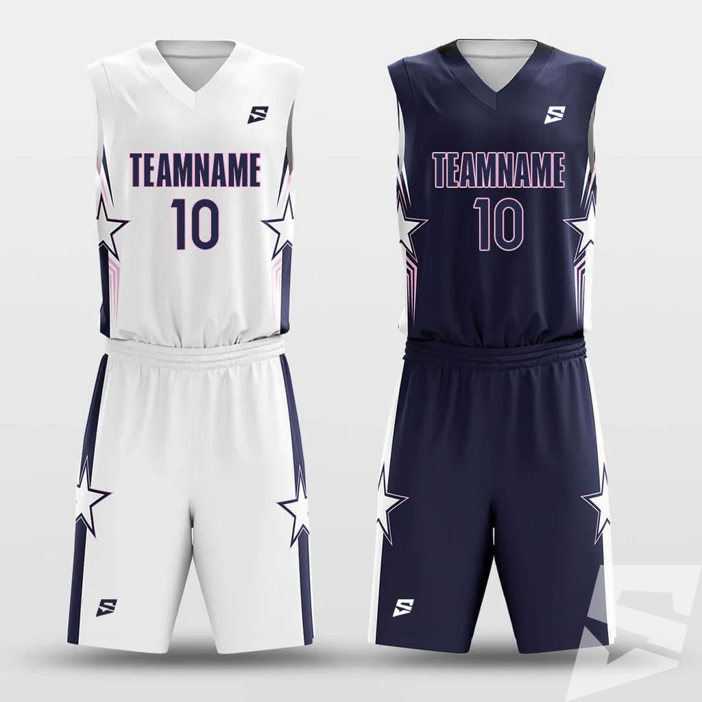 Best Jersey Design Custom Sublimation Basketball Uniform Set