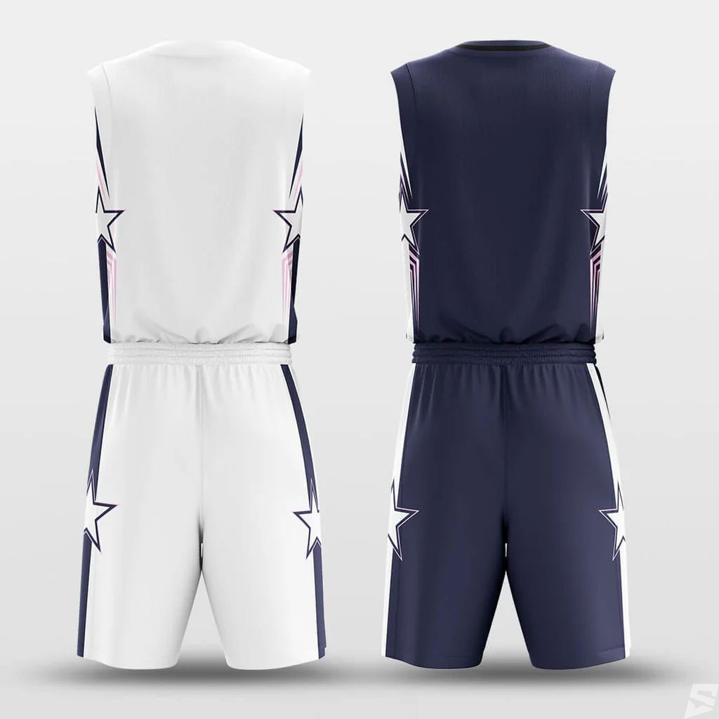 Best Jersey Design Custom Sublimation Basketball Uniform Set - Image 3