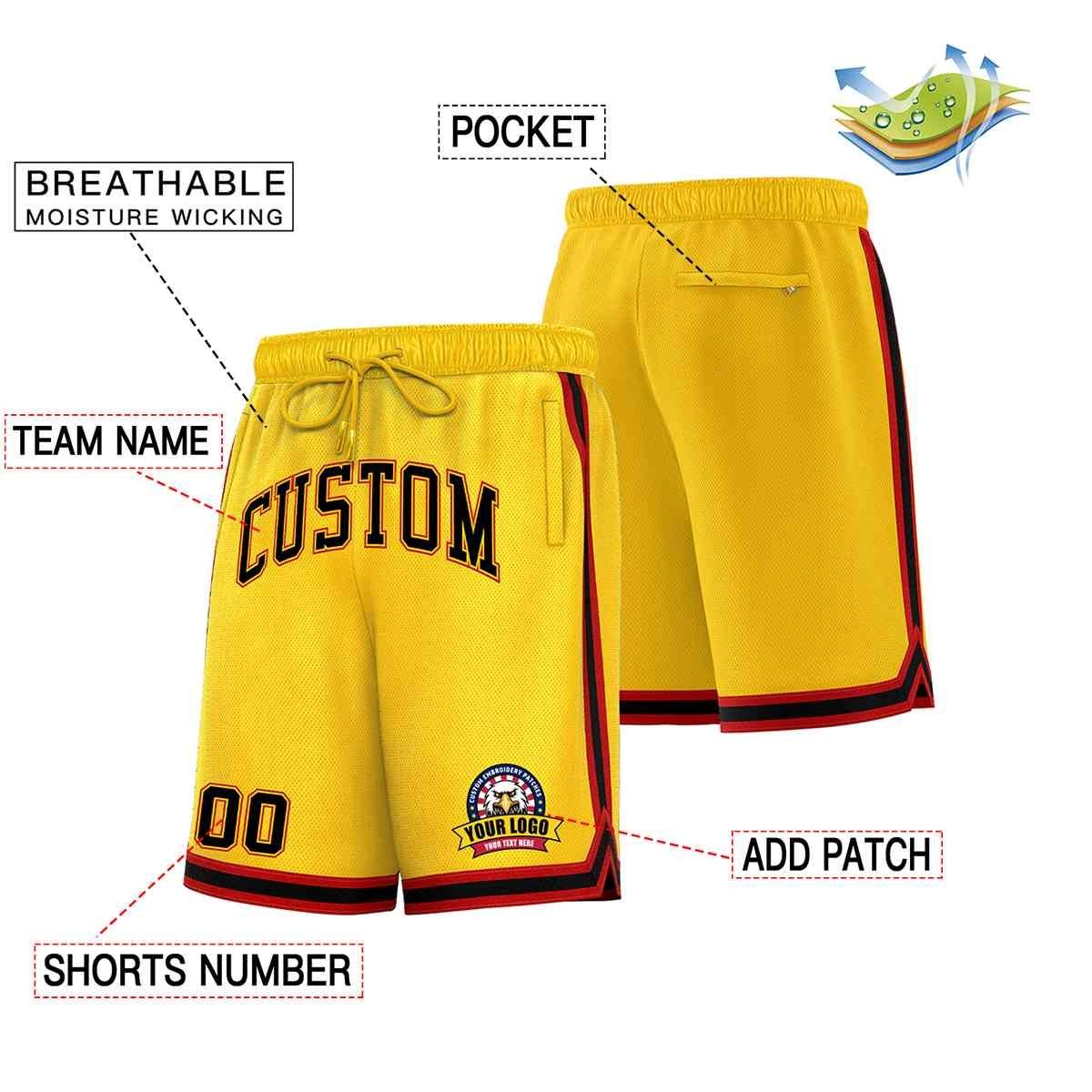Custom Sportswear Classic Style Basketball Mesh Shorts CS-1075-24