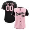 Personalisation Color Block Raglan Sleeves Authentic Baseball Jersey CS-1060-24